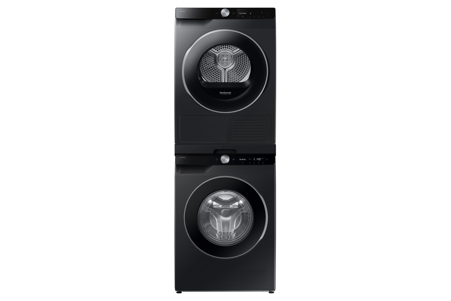 Laundry Dryer with A Energy Efficiency Rating and AI Dry+ Front-Set2 Black 
