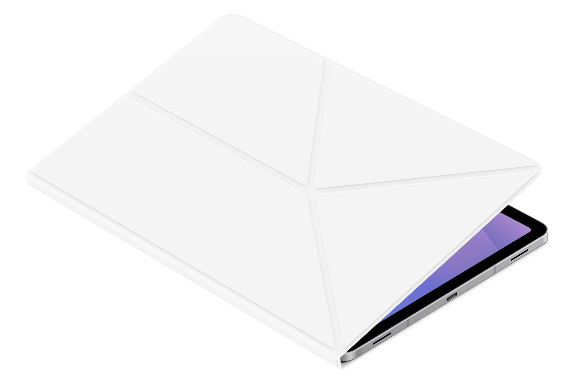 Galaxy Tab S11 Book Cover Dynamic3 White 