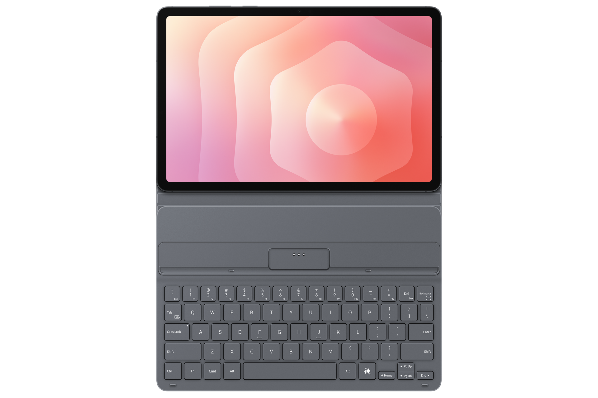 Galaxy Tab S11 Book Cover Keyboard Slim Standing4 Black 