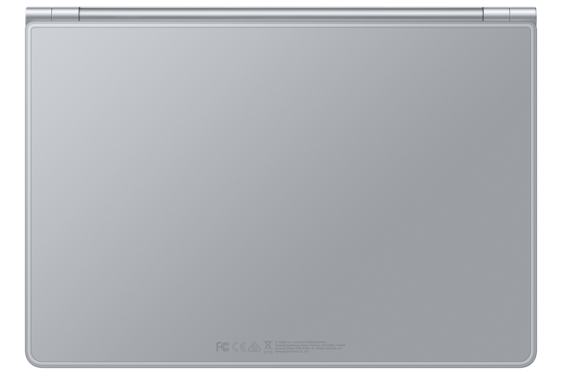 Pro Keyboard for Galaxy Tab S12+ Back Silver 