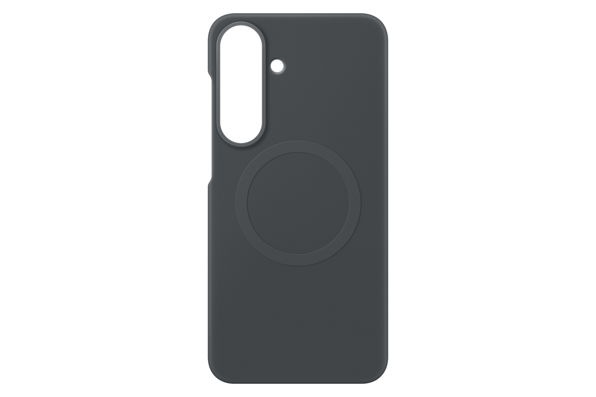 Galaxy S26 FE Silicone Magnet Case Front2 Black 