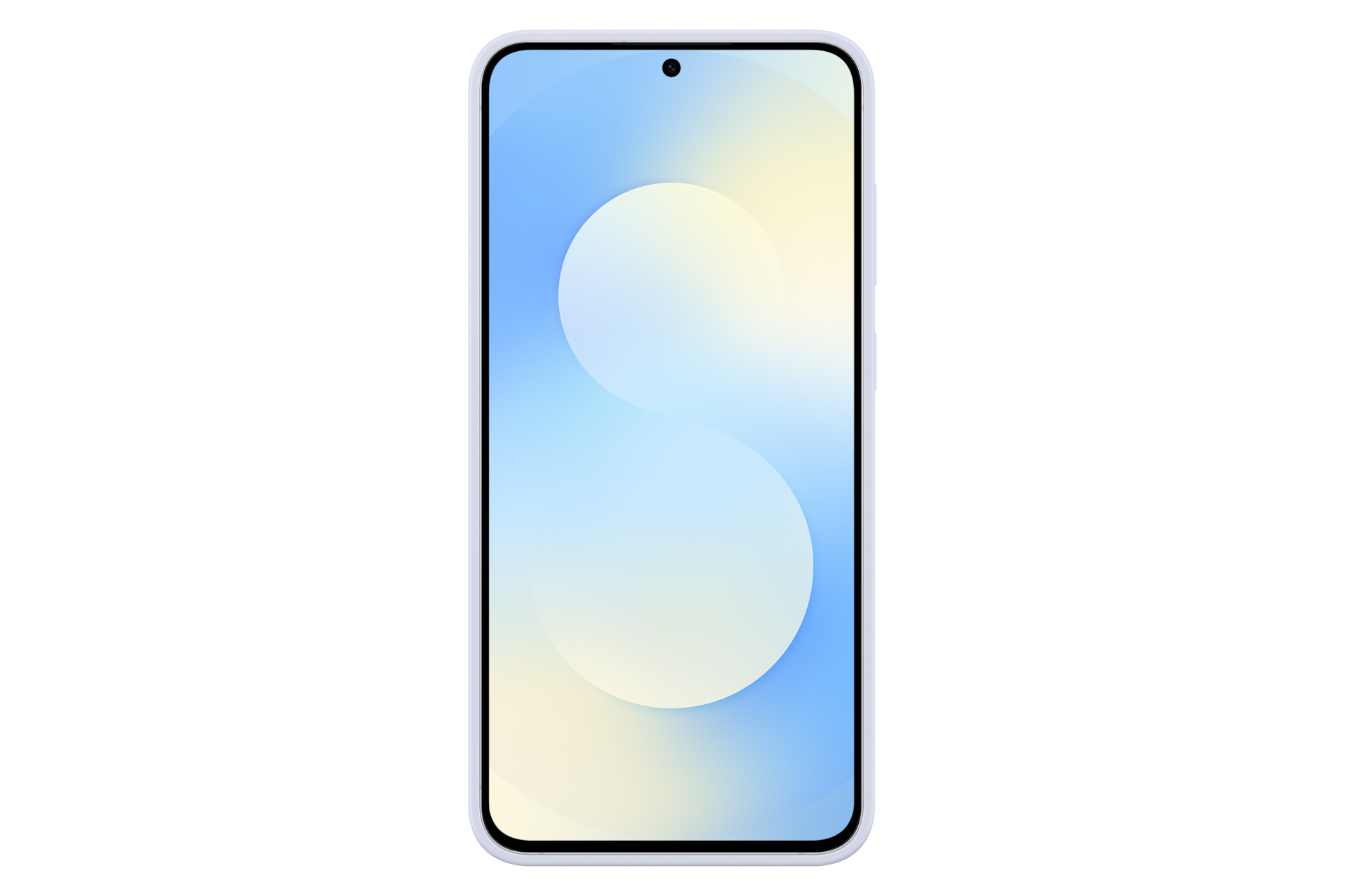 Galaxy S25 FE Silicone Case Back Light Blue 