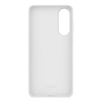Galaxy S25 Edge Silicone Case Back Light Gray 