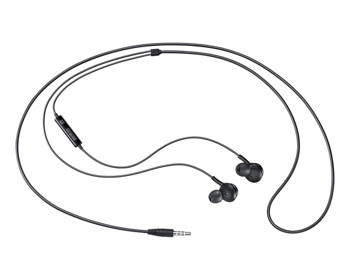 Samsung Vezetékes fülhallgató mikrofonnal, 3.5mm jack, fekete (EO-IA500BBEGWW)