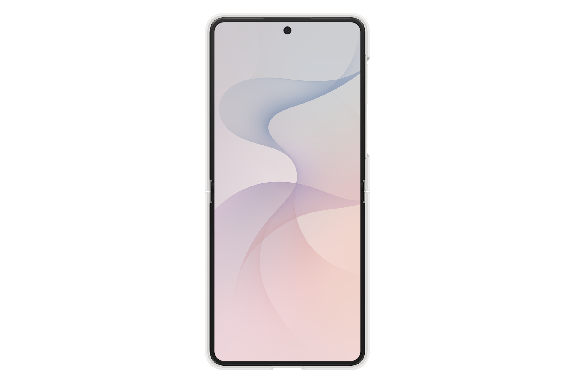 Galaxy Z Flip8 mágneses tok gyűrűvel Back Cream 