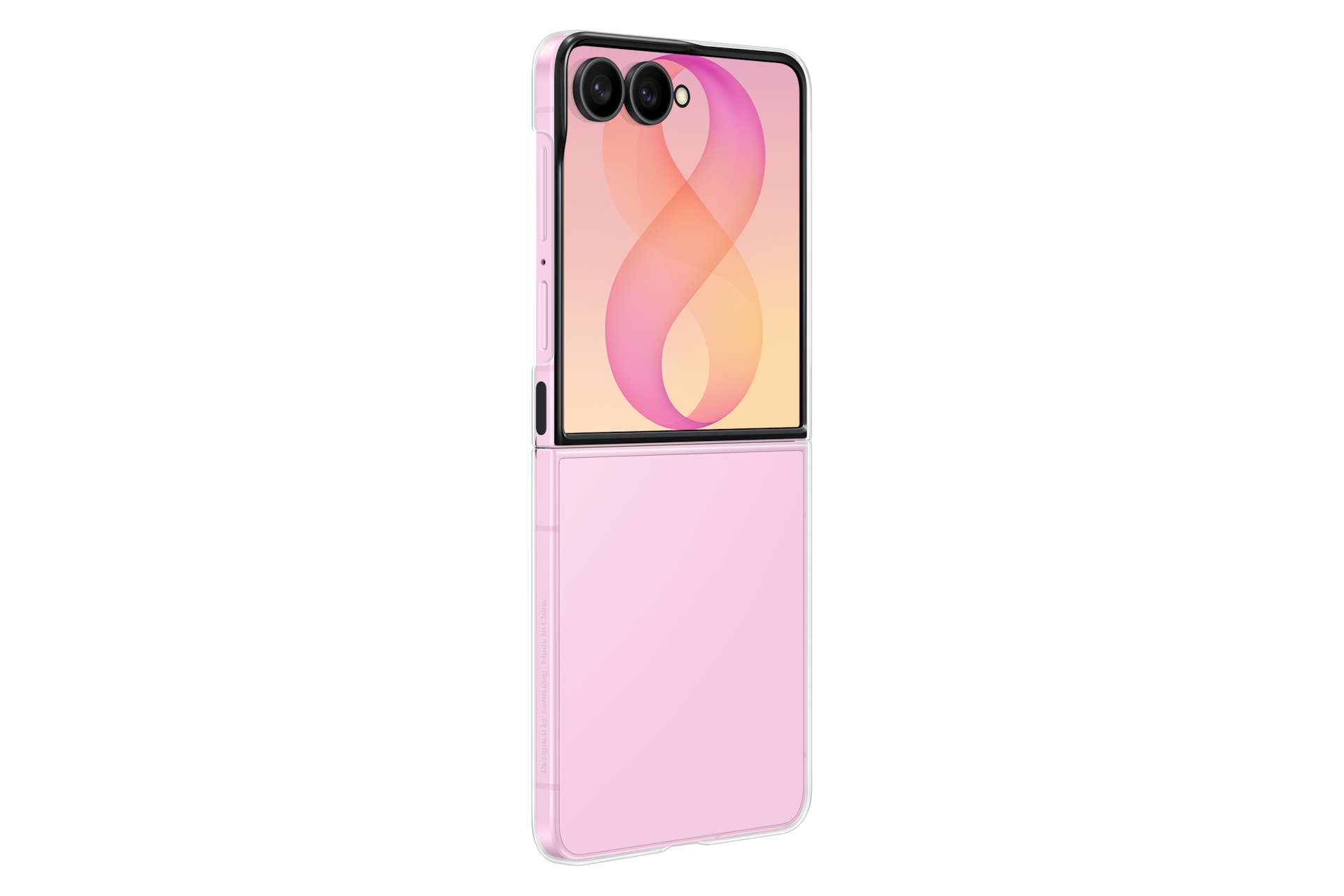 Galaxy Z Flip8 átlátszó tok Dynamic Transparent 