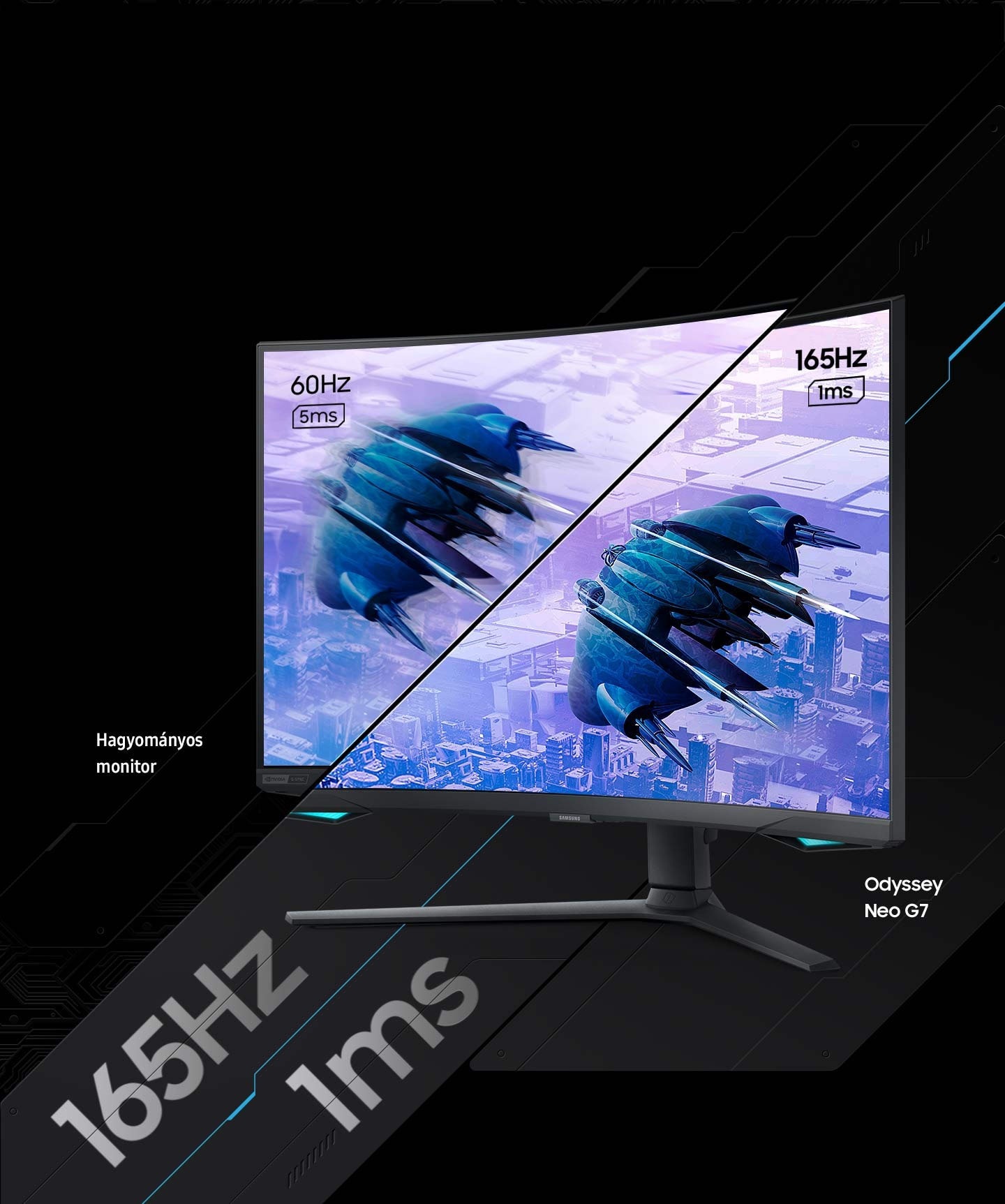 165Hz frissítési ráta