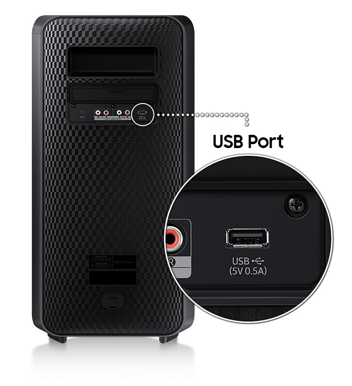 Egyszerű zenelejátszás a beépített USB-porttal