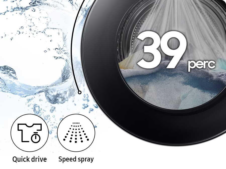 39 percen belül végezhetsz a mosással