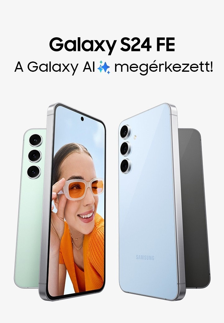 Samsung Galaxy S24 FE, 256 GB, grafitszürke | Samsung HU