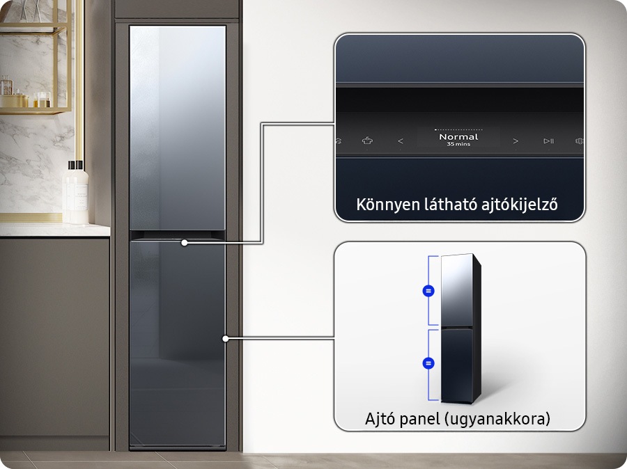 Könnyen látható ajtókijelző