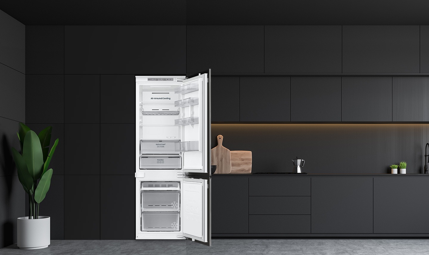 Extra friss ételek, extra nagy tárolási lehetőség