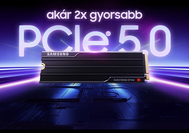 9100 PRO NVMe™ M.2 SSD hűtőbordával 1 TB | Samsung HU