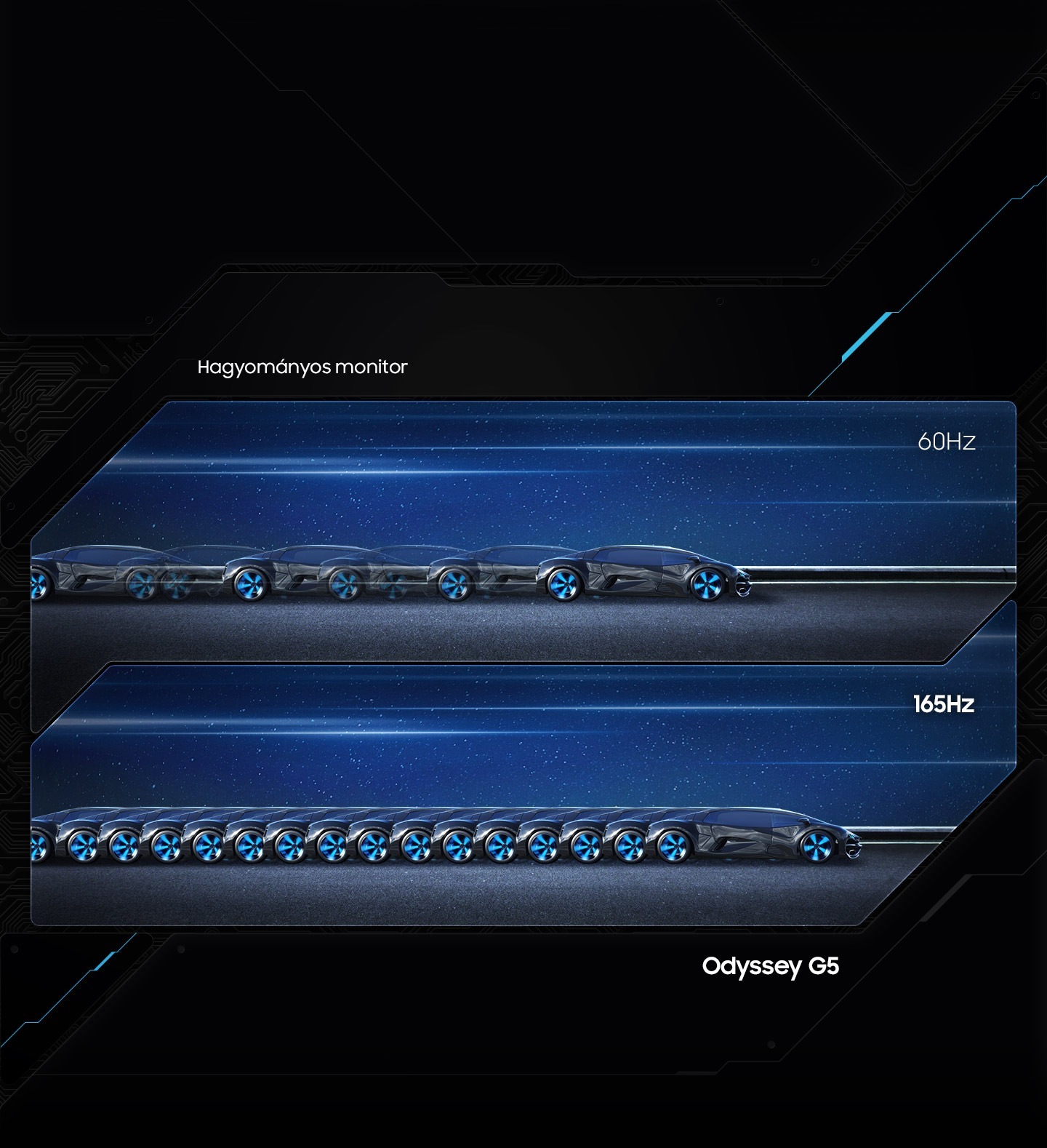 165Hz frissítési ráta