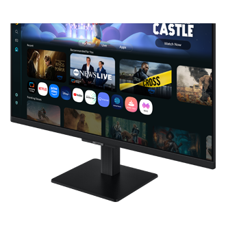27"/32" Smart Monitor M5 M50F FHD (Black) Detail Black 