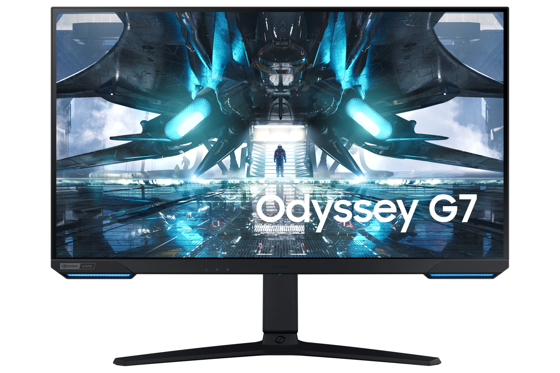 Samsung Gamer 144Hz IPS monitor 28" G70A, 3840x2160, 16:9, 400cd/m2, 1ms, 1000:1, HDR, DP/2xHDMI/USB, Pivot