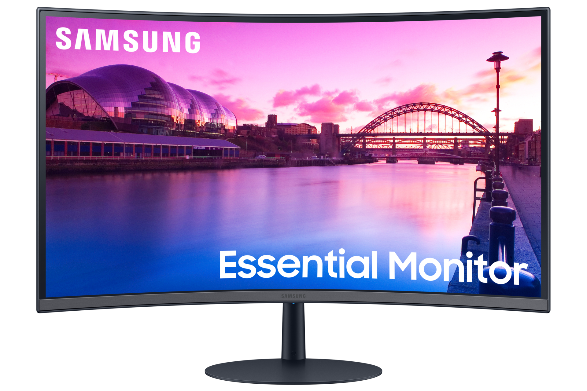 Samsung 32" FHD S3 Ívelt monitor - LS32C390EAUXEN