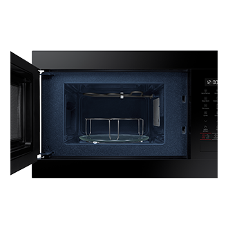 front-open-grill Black