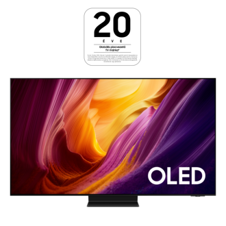 OLED S95H 4K Samsung Vision AI Smart TV (2026) Front Graphite 