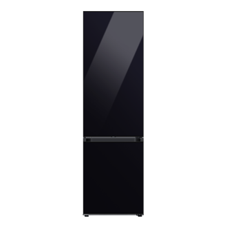 Bespoke AI alulfagyasztós hűtőszekrény Wi-Fi-vel 390 L Front Clean Black 