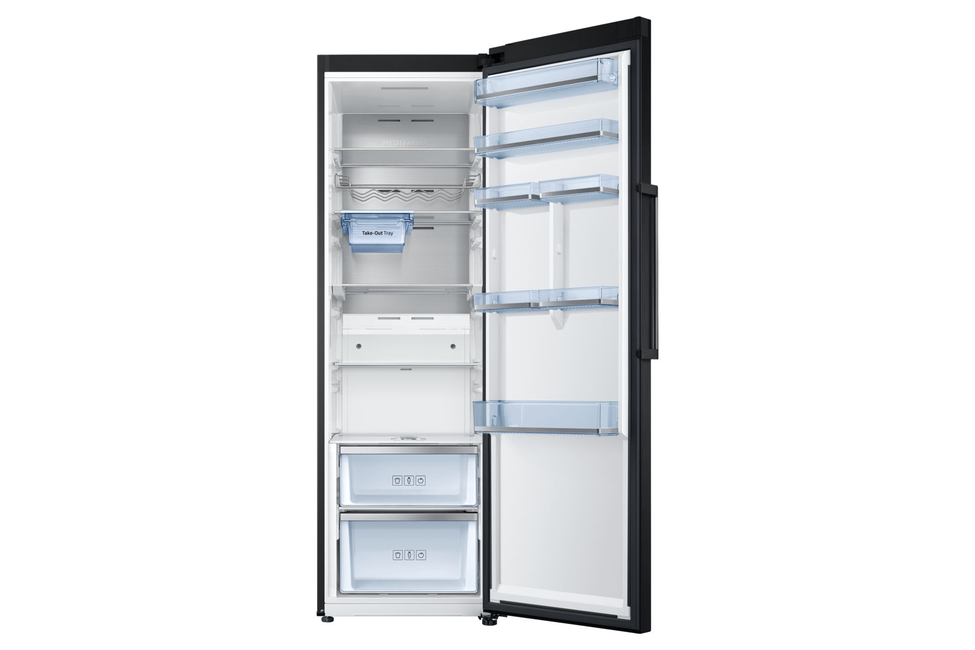 front-door-open Black