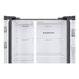 RS4000DC Side by Side with Large Capacity Detail3 Silver 