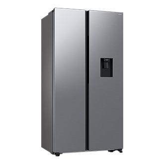 RS4000DC Side by Side with Large Capacity L-Perspective Silver 