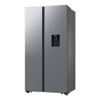 RS4000DC Side by Side with Large Capacity R-Perspective Silver 