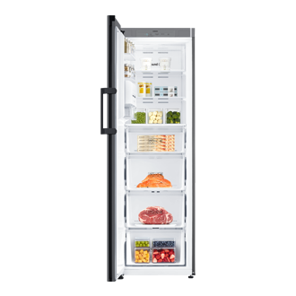 front-open-with-food White