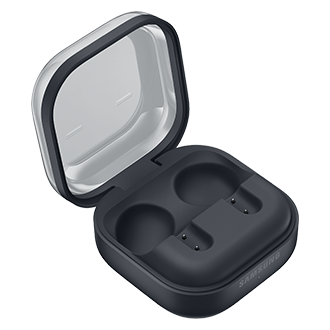 Galaxy Buds4 Case-Opened-w-o-units Black 