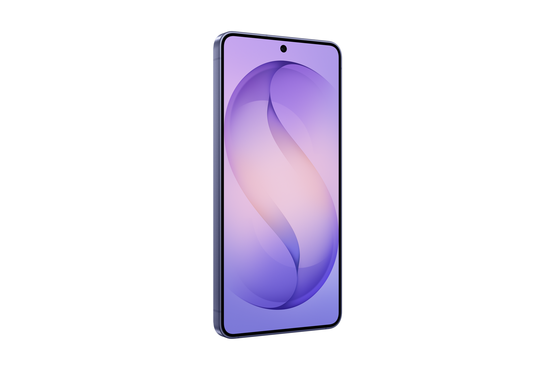Galaxy S26 FrontL30 Cobalt Violet 