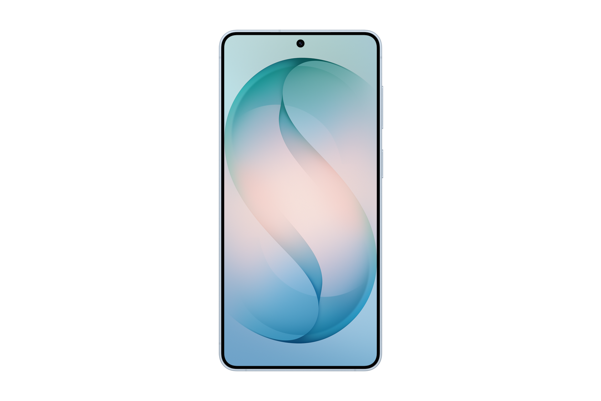 Galaxy S26+ Front2 Sky Blue 