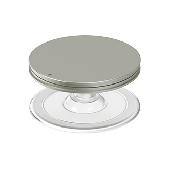 Magnet Mirror Tok Front Gray 