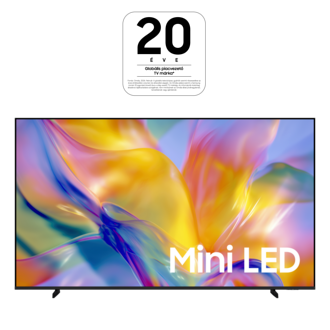100" Mnini LED M90H 4K Samsung Vision AI Smart TV (2026) Front Titanium Black 