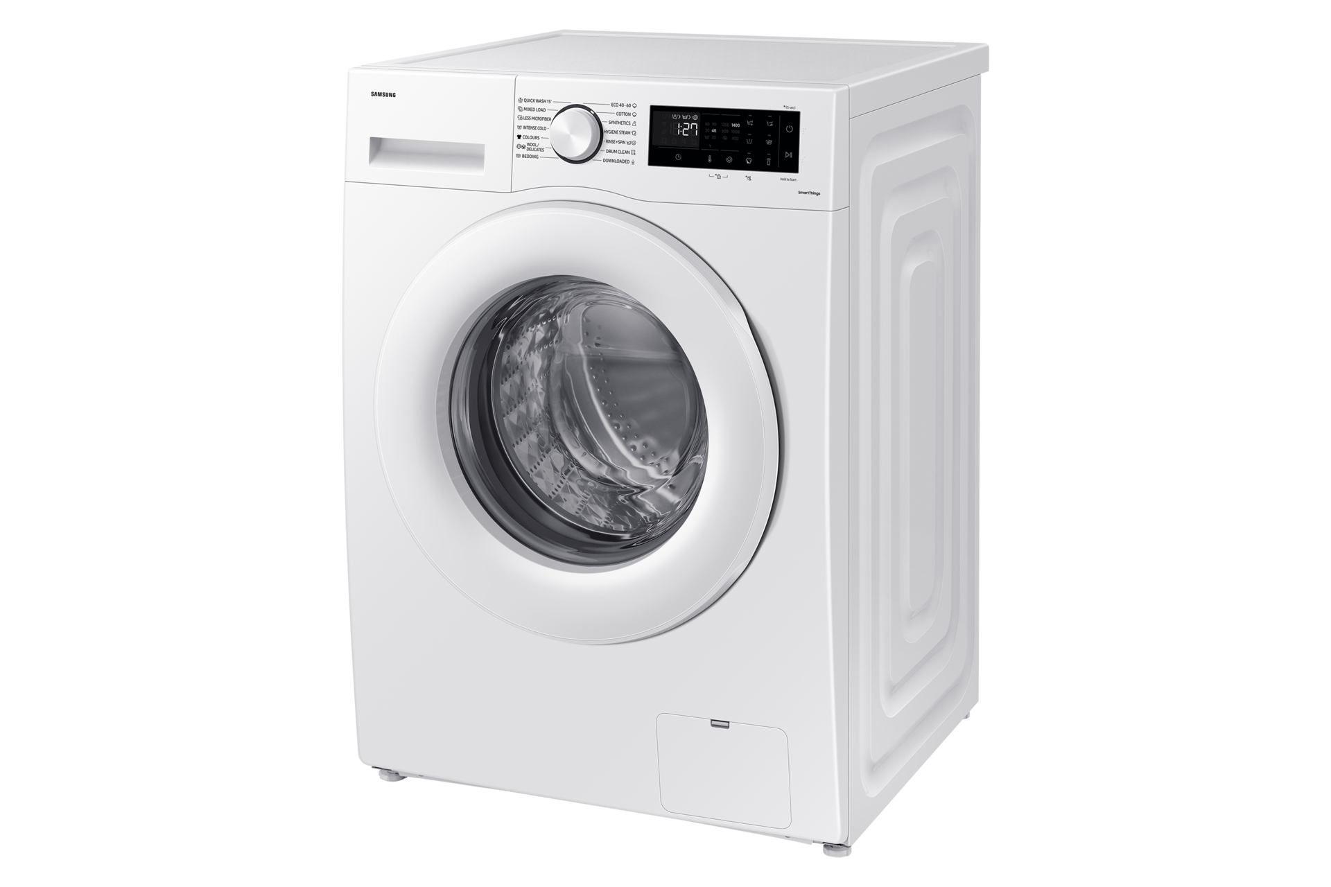 Mosógép WW90CGC04DAELE EcoBubble™ technológiával 9 kg R-Perspective White 