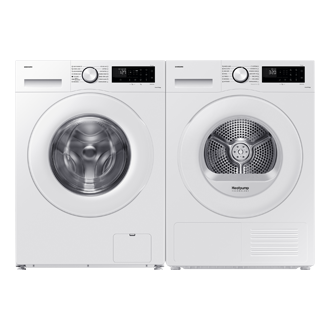 Mosógép WW90CGC04DAELE EcoBubble™ technológiával 9 kg Front-Pair White 