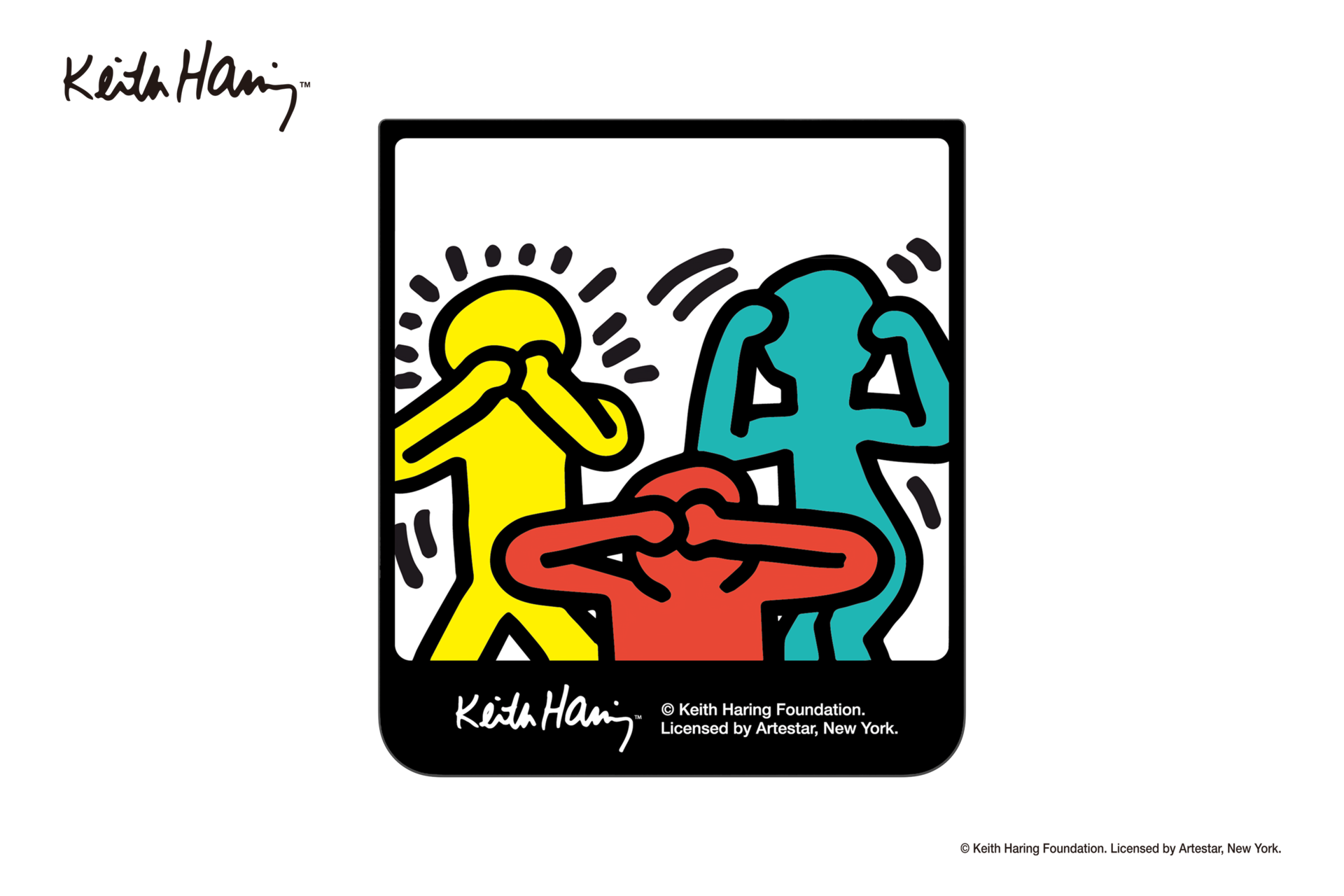 Keith Haring Photo Flipsuit Card for Galaxy Z Flip6