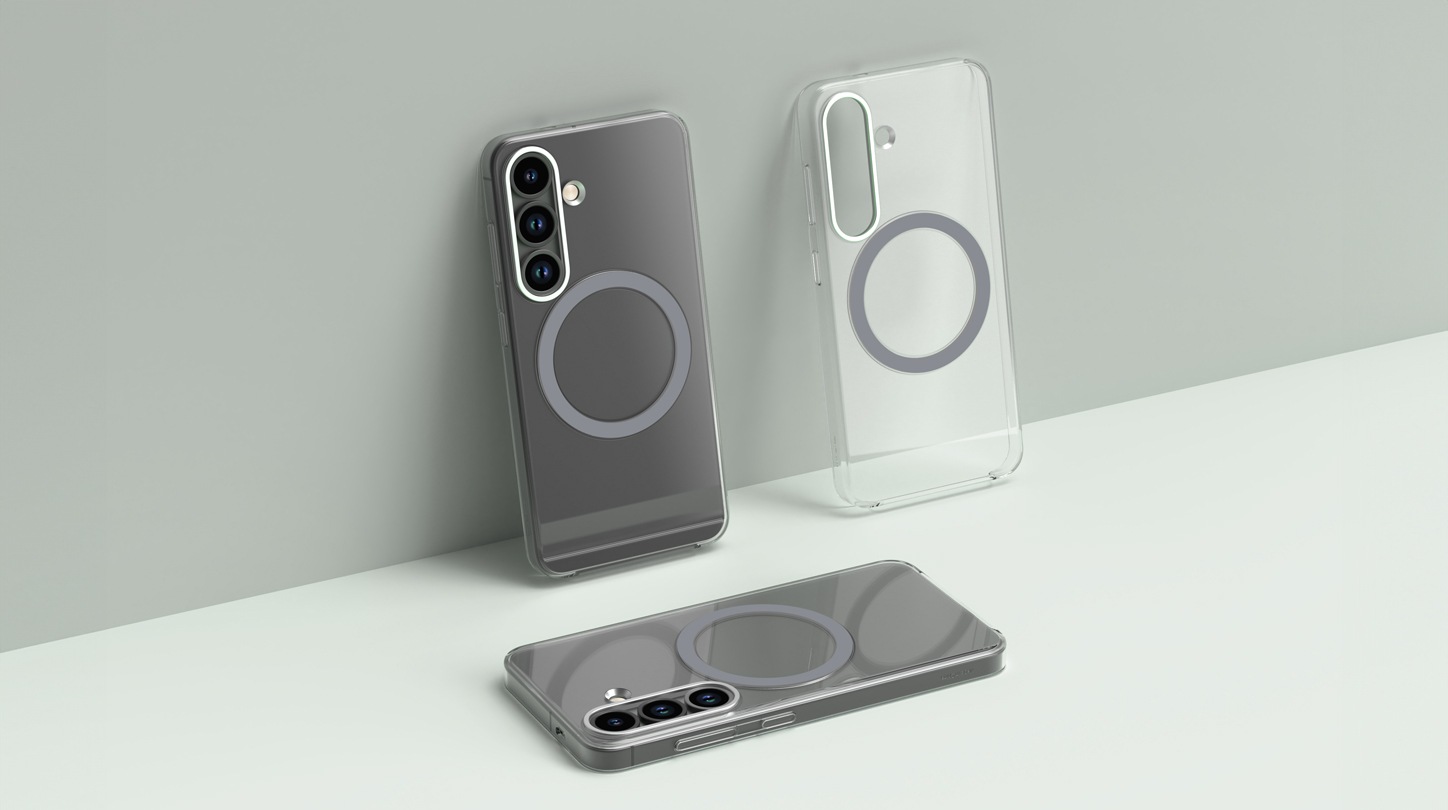Galaxy S25 Clear Magnet Case