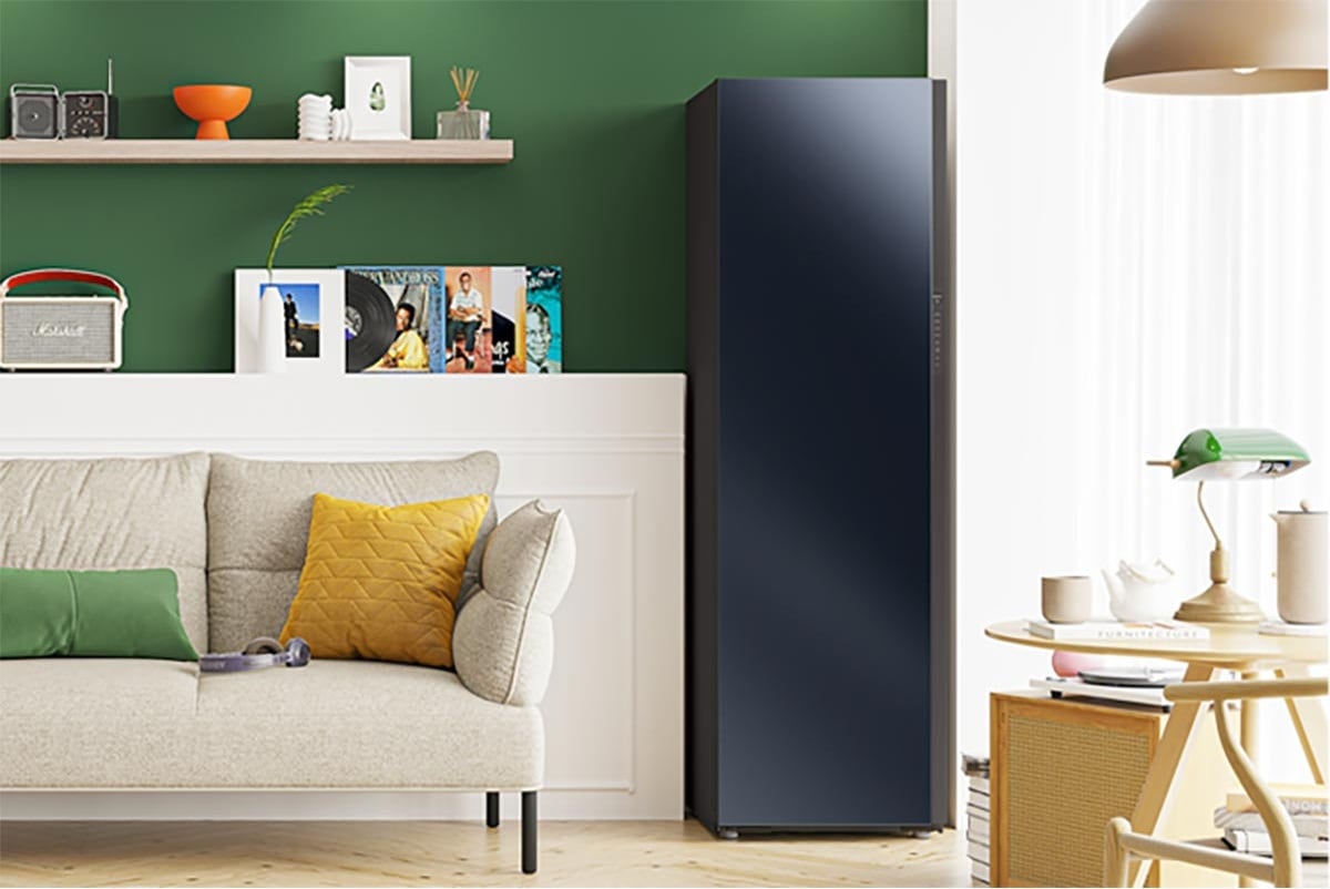 BESPOKE AirDresser in living room