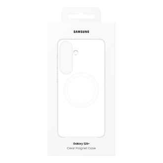 Galaxy S26+ Clear Magnet Case Package Transparent 