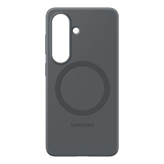 Galaxy S26 Silicone Magnet Case Front2 Black 
