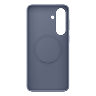 Galaxy S26+ Silicone Magnet Case Back Blue Violet 