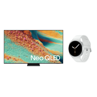 65" Neo QLED QN85F 4K Samsung Vision AI Smart TV (2025) and Galaxy Watch8 (Bluetooth