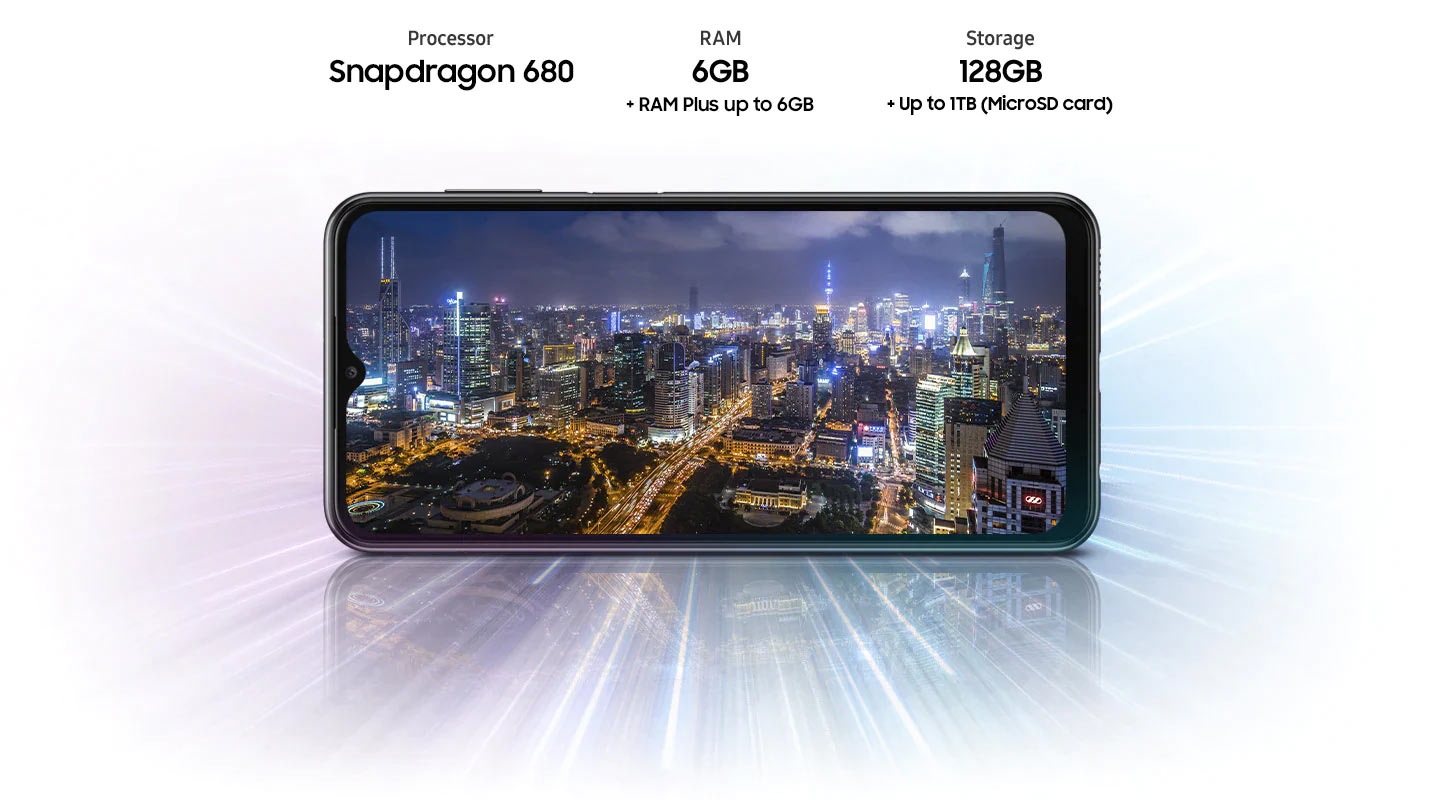 Cek harga dan spesifikasi Samsung A23 RAM 6 dan ROM 128, tersedia slot SD Card up-to 1TB. Cek fitur dan spek Samsung A23 4G selengkapnya di sini.