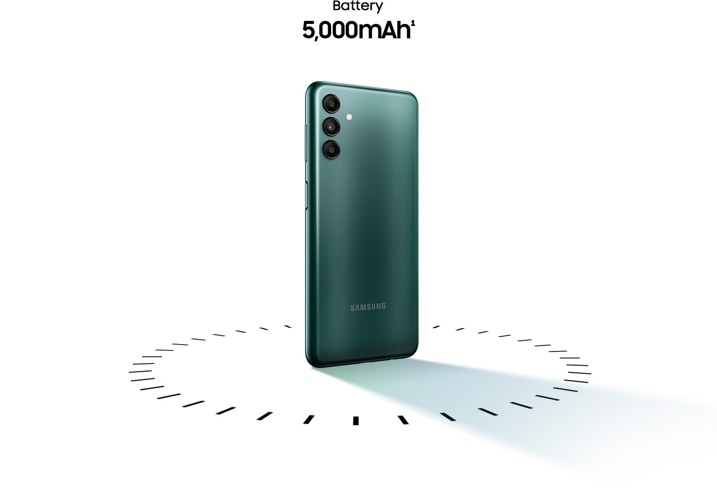 HP Samsung A04s terbaru rilisan 2022 dengan baterai 5.000mAh dan layar 90Hz yang mulus. Samsung Galaxy A04s hadir dengan side fingerprint sensor, warna Green, Copper, Black.