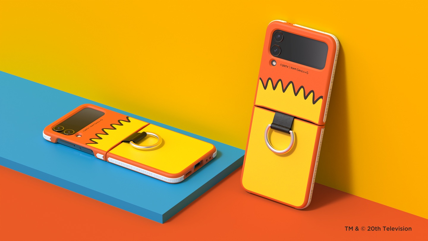 Samsung Galaxy Flip 4 Bart With Ring Case