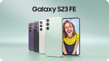 Dua perangkat seri Galaxy S23 FE