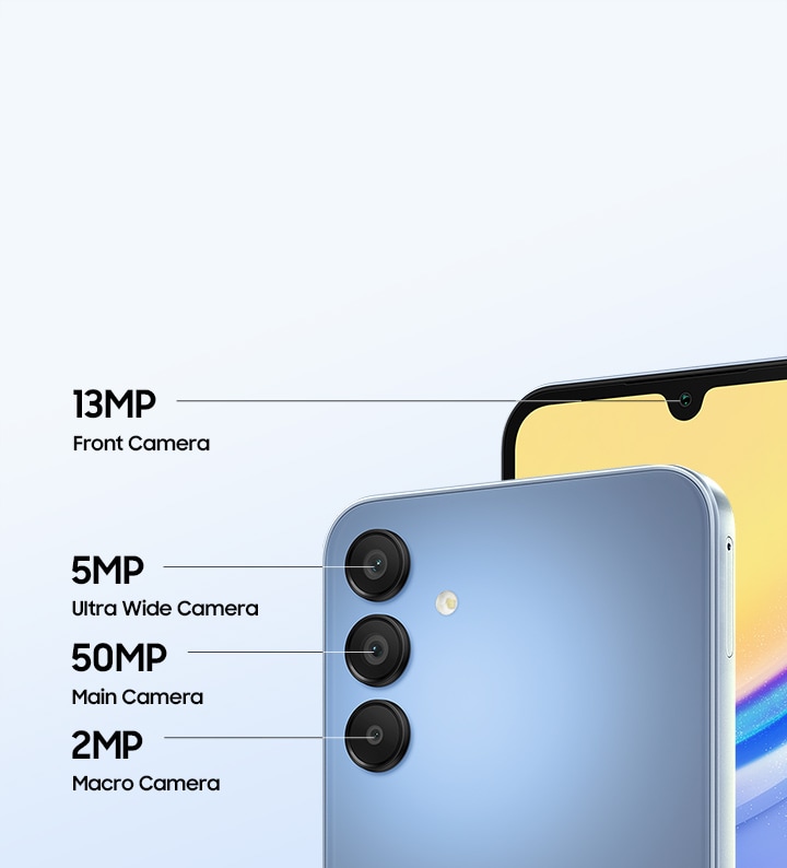 Galaxy A15 5G Yellow 256 GB - Samsung Indonesia