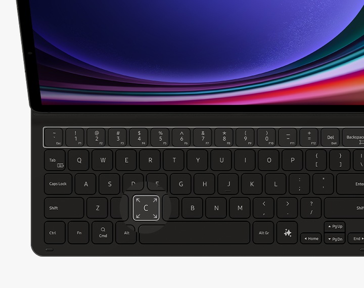 Galaxy Tab S10 FE Book Cover Keyboard Slim — AI Key