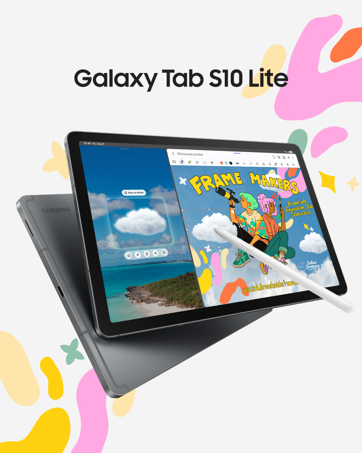Galaxy Tab S10 Lite Gray 128 GB Samsung Indonesia
